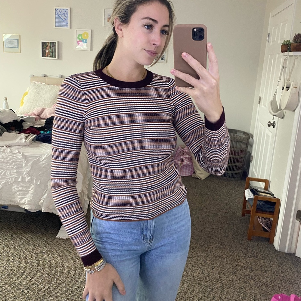 NWOT Striped Top